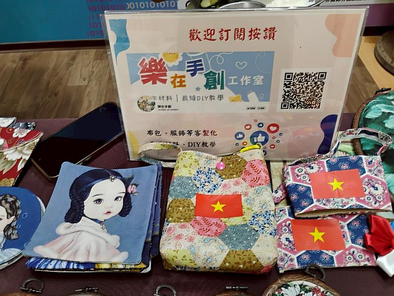 經營社團後也順利成立工作室，讓她的手作夢想得以實現