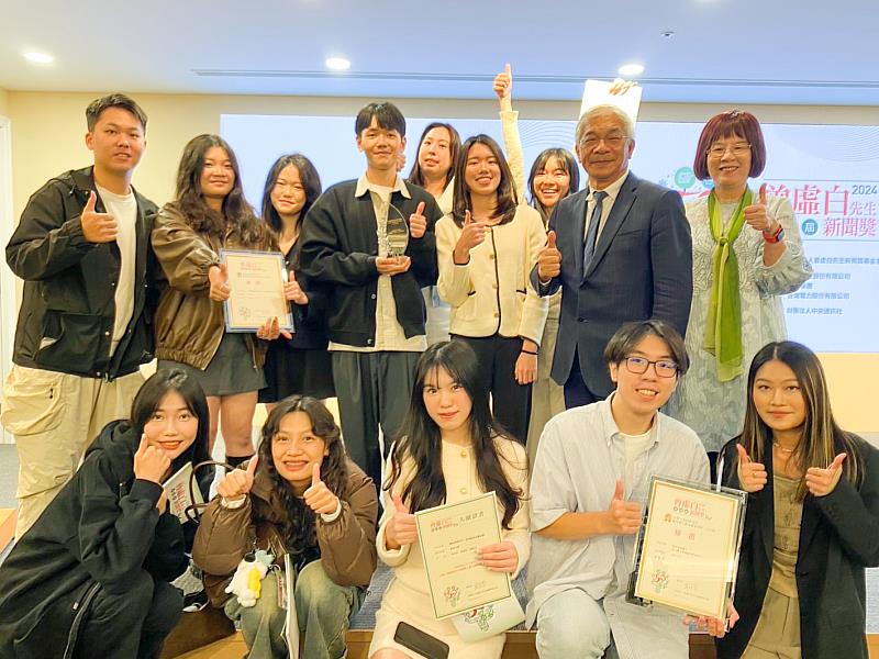 世新新聞系學生年年稱霸全國指標性新聞競賽,凸顯堅強的教學與實作成果。(世新大學提供)