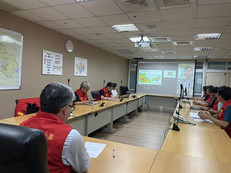 0_受低壓豪大雨影響 嘉義市政府成立 水災災害應變小組