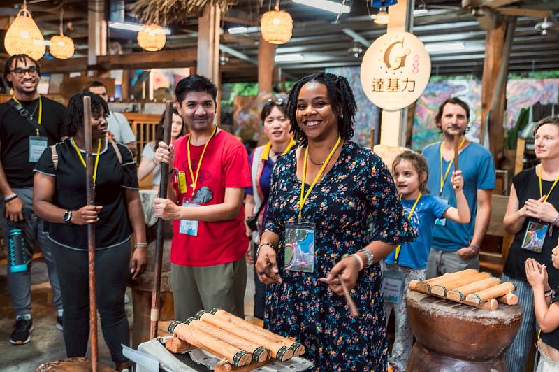Visitors from 13 Countries Join Tribal Cultural Tour and Harvest Festival Dance