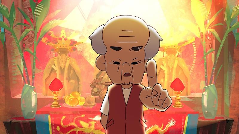 直接參賽組佳作-《觀靈》影片畫面(照片/中國科大提供)