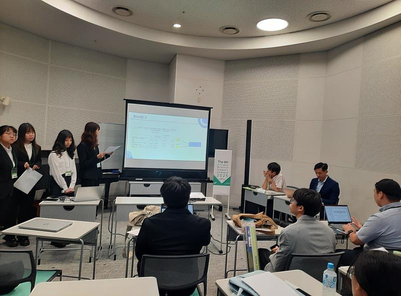 圖片2.論文發表議場：聯大學生口頭發表論文