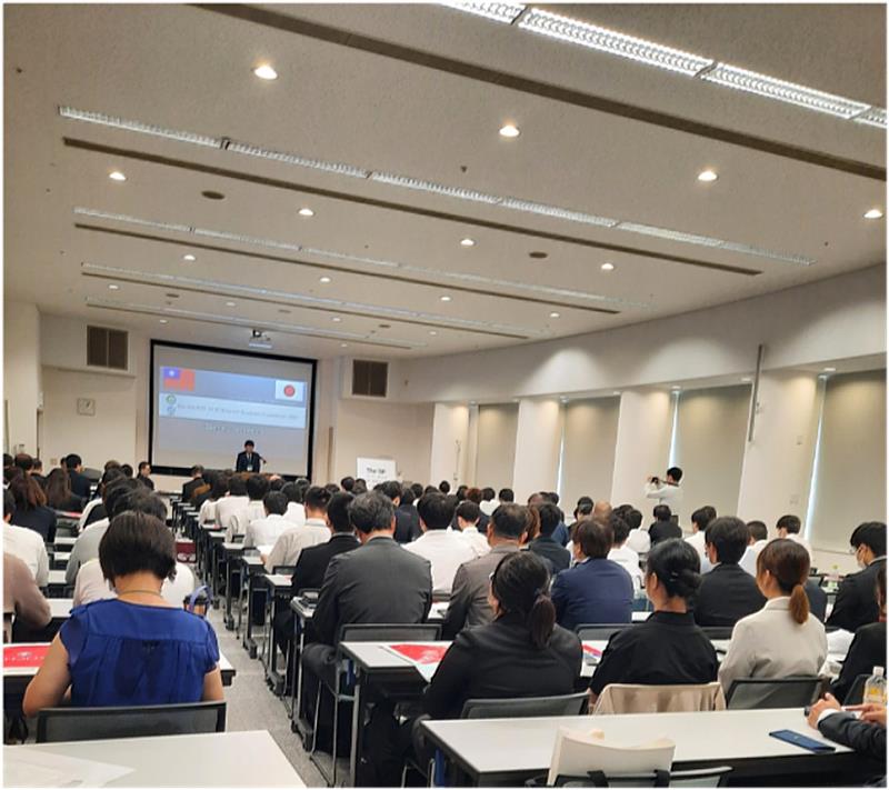 圖片1.開幕式-日本主辦方：高知工業高專校長-江口忠臣，致開幕歡迎詞