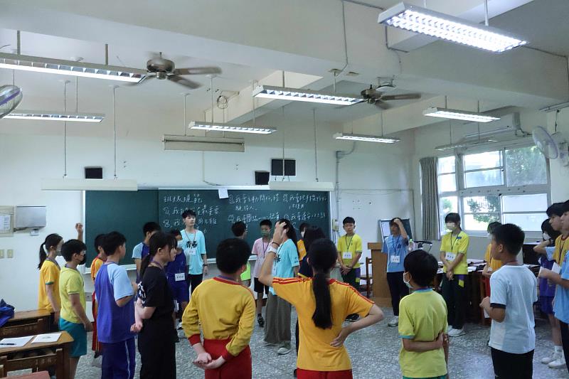 「關懷偏鄉國中新生適應服務計畫」團體活動