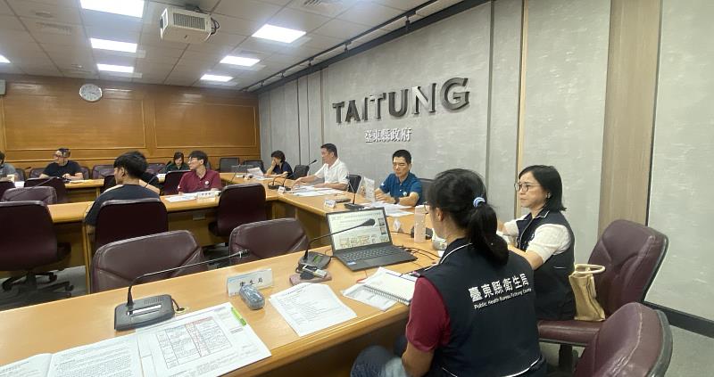 臺東縣政府召開114年第三次食安會報 落實食品安全稽查確保民眾食的健康