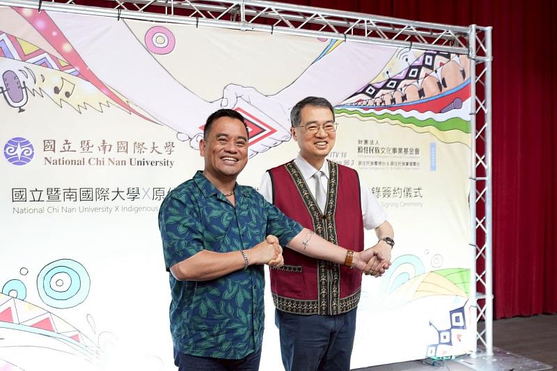 圖3-原文會也預告「中部新聞中心」將遷址進駐暨大校園，打造打造族群媒體新據點
