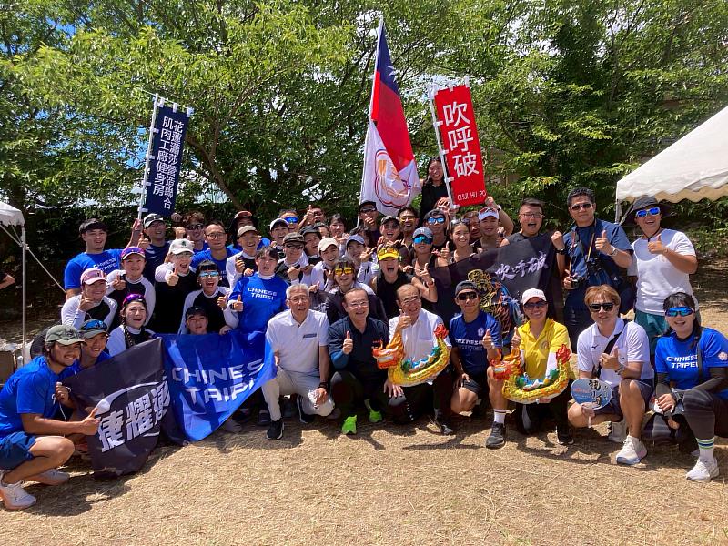 台灣龍舟隊參加水俣市第50屆龍舟大賽