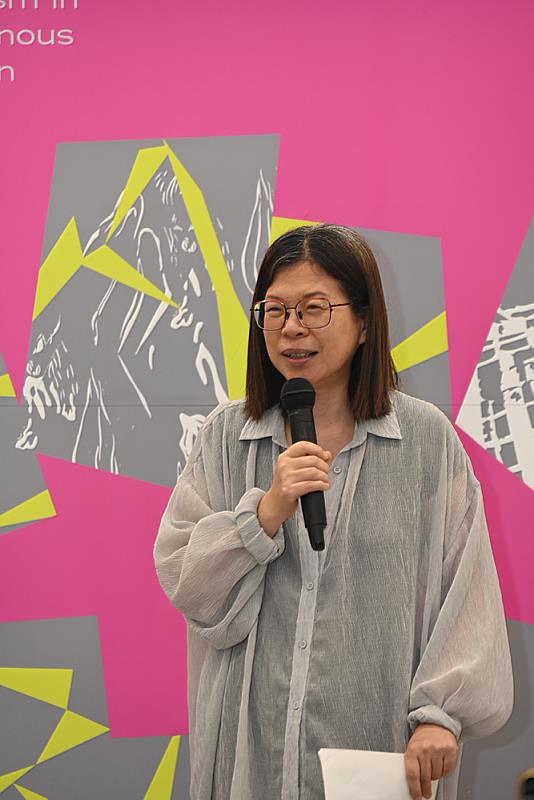 國美館長陳貺怡致詞