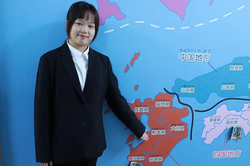 宋柏嫻前往日本九州熊本「シアーズホーム住宅販售公司」實習