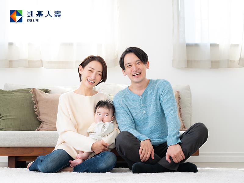 圖說：凱基人壽籲三類型爸爸聰明保，善用美元利率變動型終身壽險商品完善家庭保障，「爸」氣相隨！
