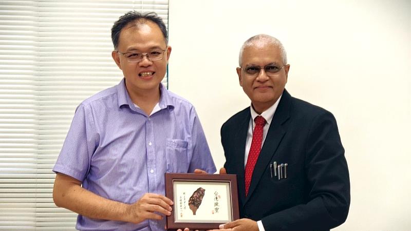 東華大學永續發展中心與印度頂尖大學「Indian Institute of Technology Madras」深談合作。