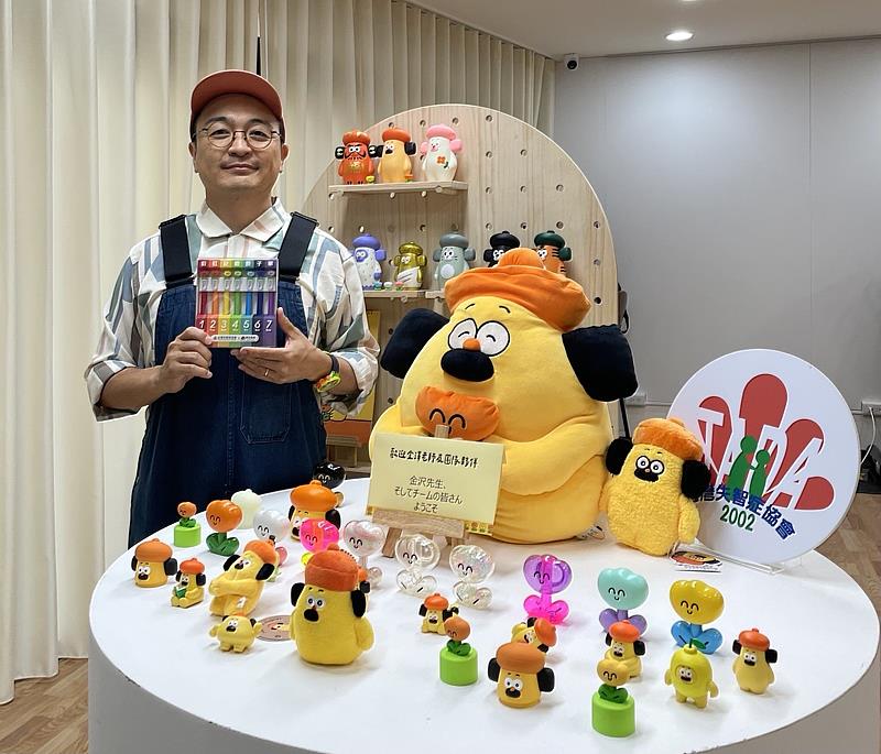 台灣失智症協會 與日本人氣IP「胡子碰碰OHIGE no PON」展開公益聯名合作。圖／有你共創提供