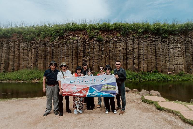澎管處舉辦四季澎湖秋奇岩媒體同業踩線團，前往欣賞澎湖玄武岩與豐富的地質景觀