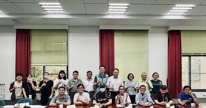 大甲溪沿線部落共管會委員合照