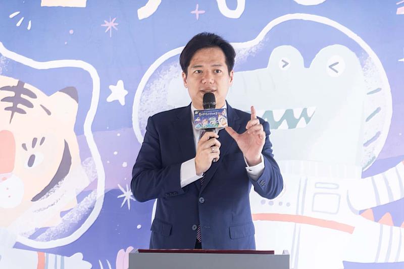 代理市長邱臣遠致詞,市府持續以多元方式推廣保育動物