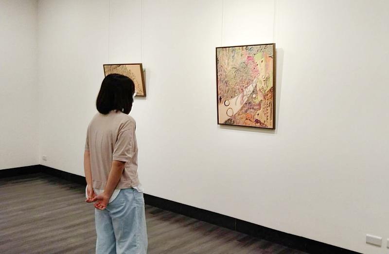 《悠然之間》2025廖文豪水墨畫個展，即日起至8月17日於新莊文藝中心展出。