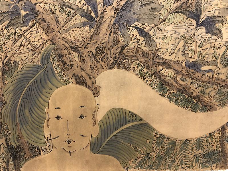 《悠然之間》2025廖文豪水墨畫個展─《不見，不聞，不言》。