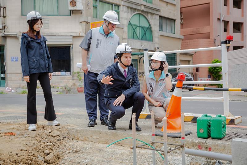 待校園改善工程完工串聯通學步道後，將大幅改善孩童通學安全。