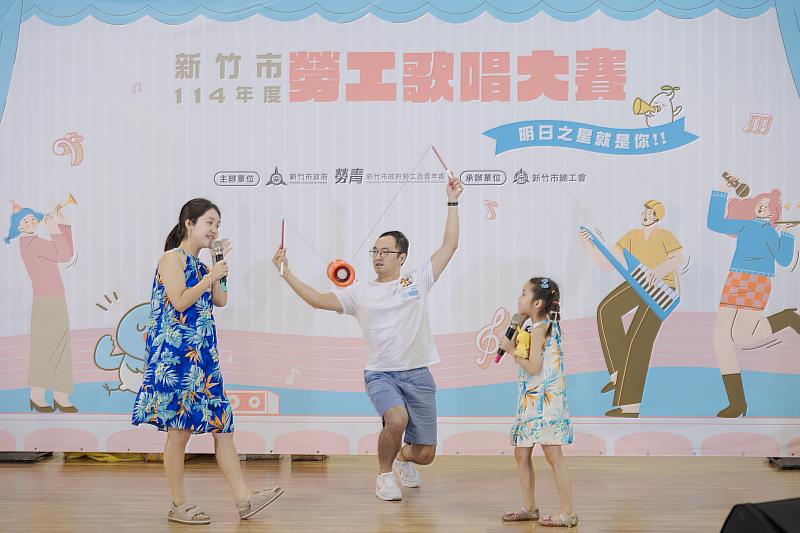 親子組精采演出照片
