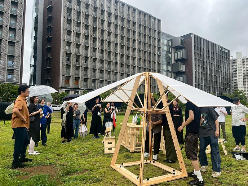 工作坊成果發表學生介紹作品特色