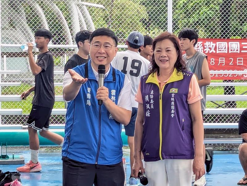 雲林縣警察局長黃富村蒞臨致詞