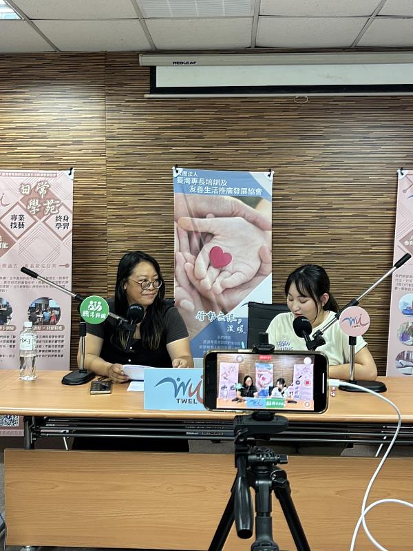 Podcast錄製現場