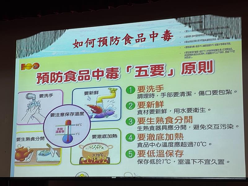 嘉義縣學校午餐廚工衛生安全講習,精進技巧、投入愛心