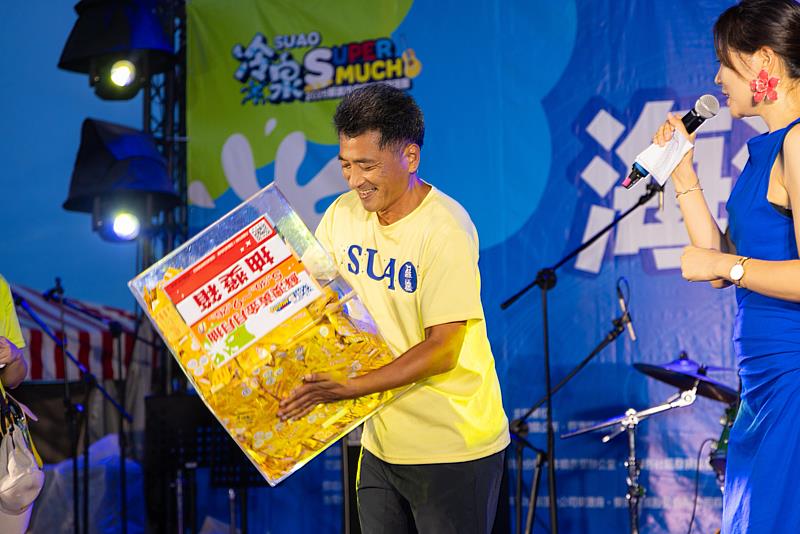 黃金月月抽抽獎-蘇澳鎮長李明哲