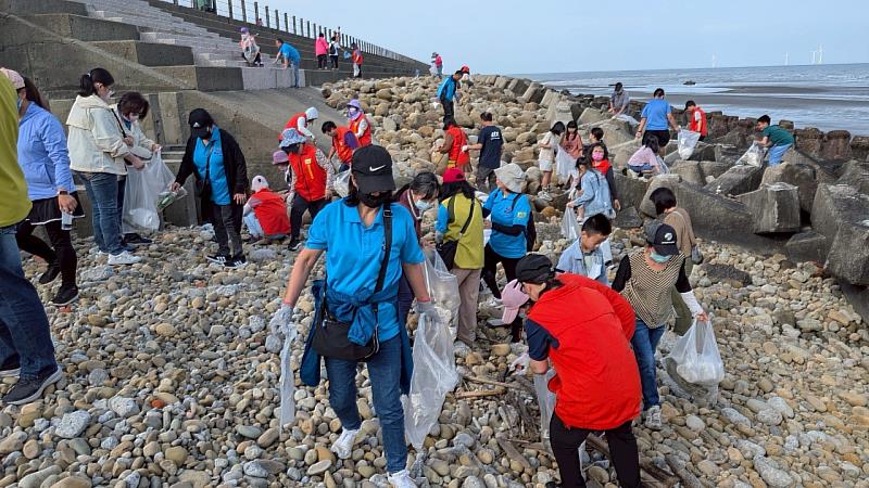 外埔漁港淨灘、宣導活動