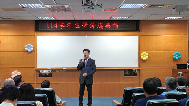 育達科技大學王育文董事長致詞