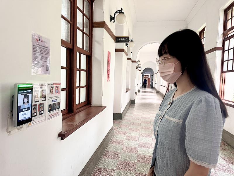 竹市府導入「人臉辨識系統」，建立高效率、便利的工作場所。