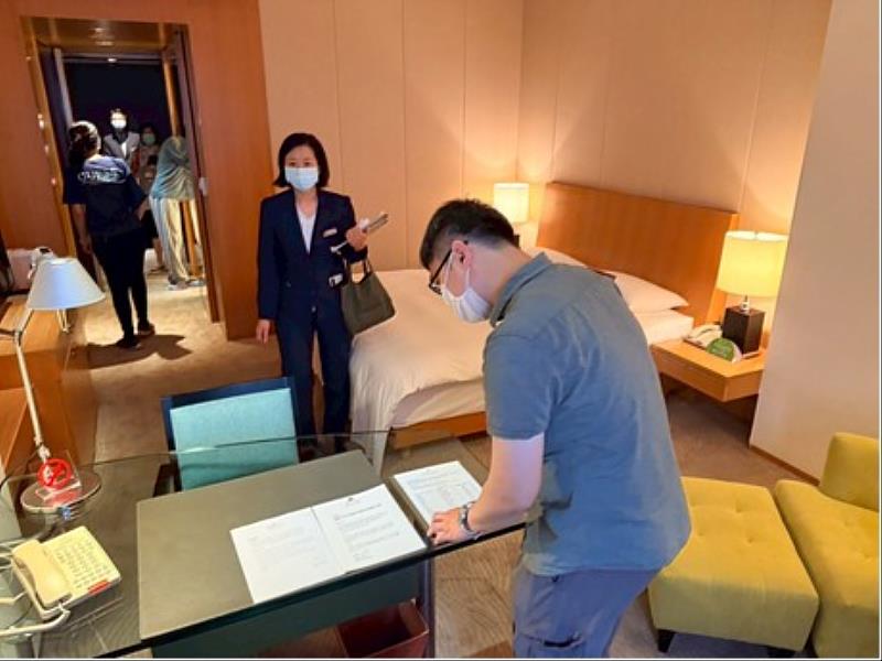 選擇合法旅宿，旅程安全又安心。