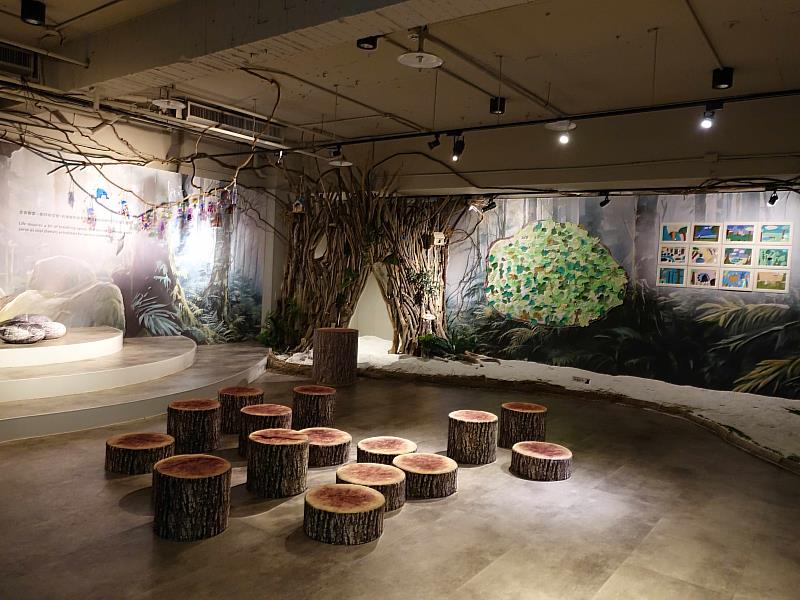 世界宗教博物館兒童館可以看到許多參觀者的回饋。(圖由世界宗教博物館提供)