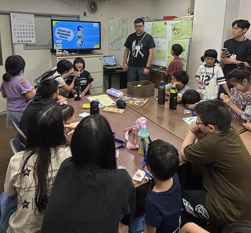 營隊活動融合健康衛教