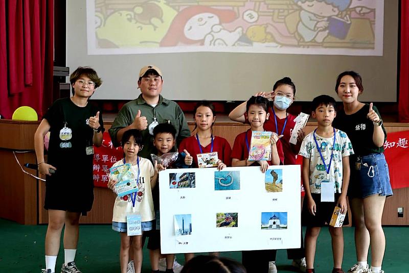 景文科大夏令營 陪基隆學童認識異國風情與永續生活2