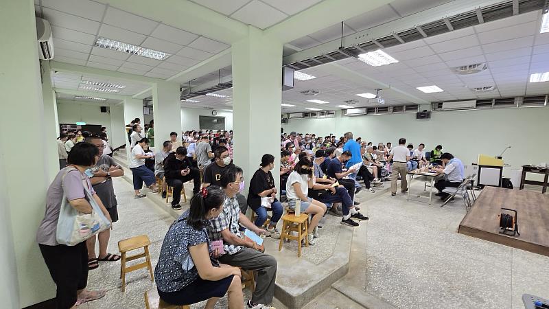 圖2.「香山交流道北側地區都市計畫可行性評估」說明會。