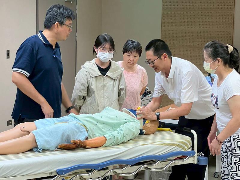 嘉義縣衛生局辦民防團醫護訓練，強化災害應變醫療量能-5