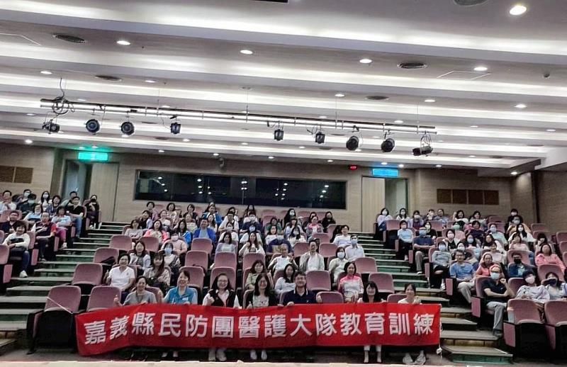 嘉義縣衛生局辦民防團醫護訓練,強化災害應變醫療量能-3