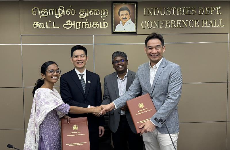 TCA與印度泰米爾那都州工業部投資業務局（Guidance Tamil Nadu）雙方確認未來將聚焦3大合作領域，全面推動臺印之間的產業鏈結與發展。