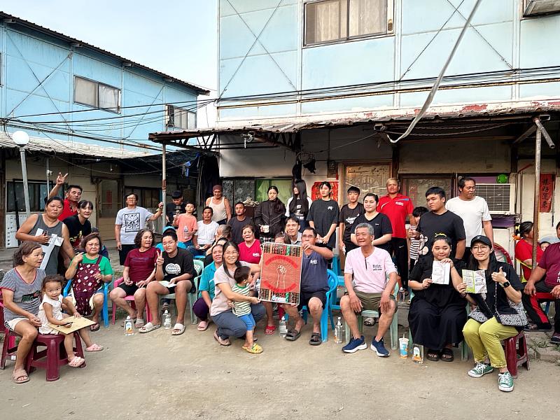都會區原住民族千甲聚落族人權益宣導合影