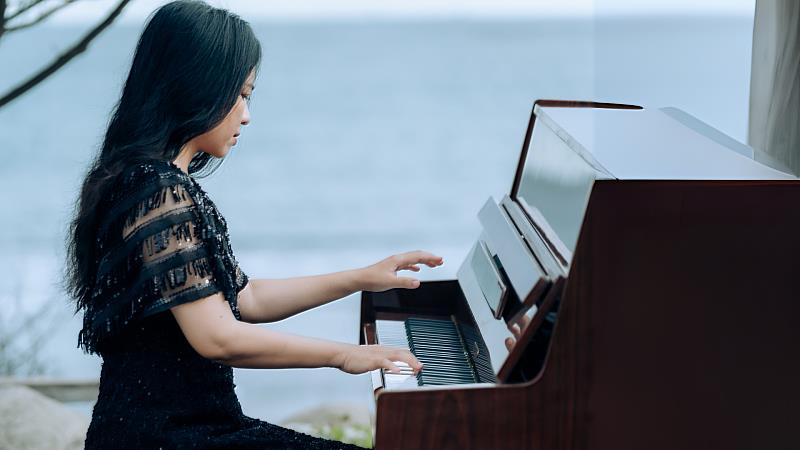 本次錄音選用德國百年鋼琴品牌 Grotrian-Steinweg 製作的 G-277 型號。(圖/風潮音樂 提供)