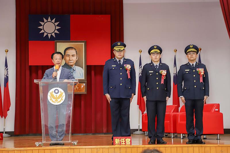 嘉義縣警察局分局長聯合交接典禮-1