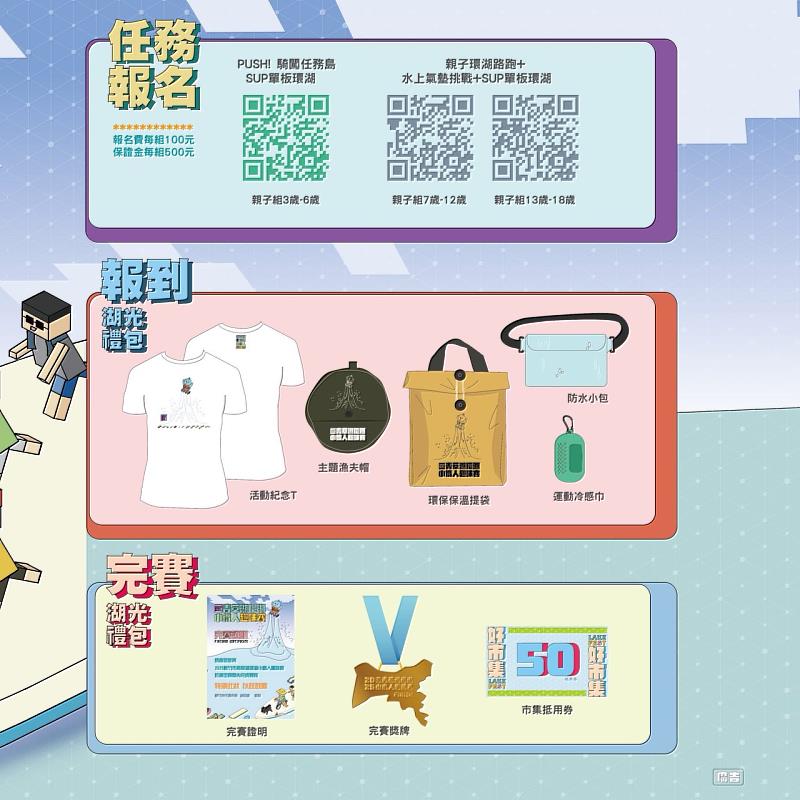 2025「新竹市青草湖環湖小鐵人趣味賽」8/16-8/17登場(活動EDM)。