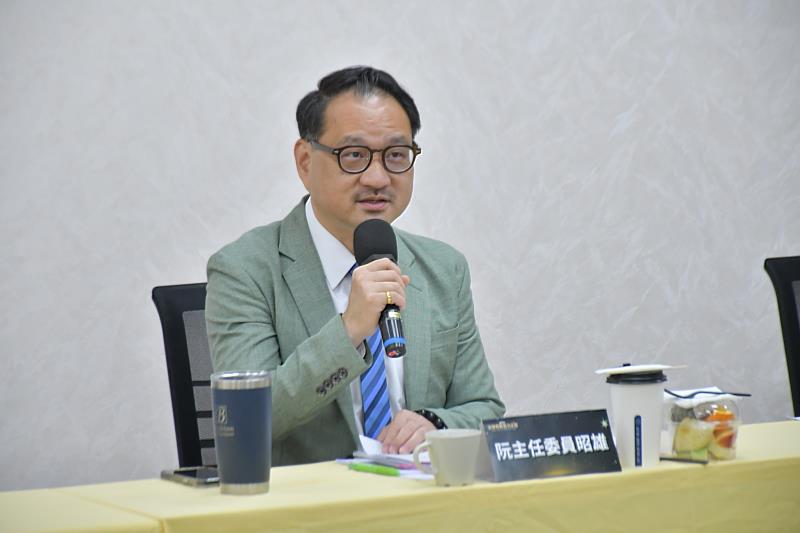 僑委會副委員長阮昭雄致詞