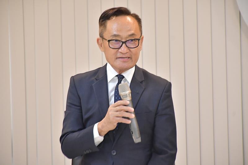 中華民國緬甸歸僑協會理事長楊海潮致詞