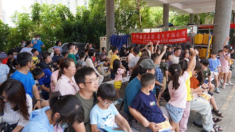 縣府政風處結合消防夏令營 宣導反貪倡廉