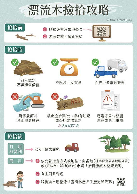 漂流木撿拾攻略