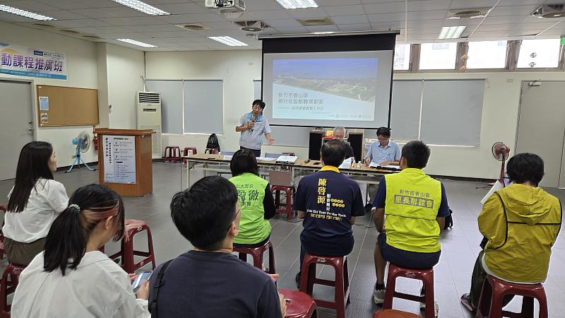 都發處舉辦願景工作坊向民眾說明規劃成果