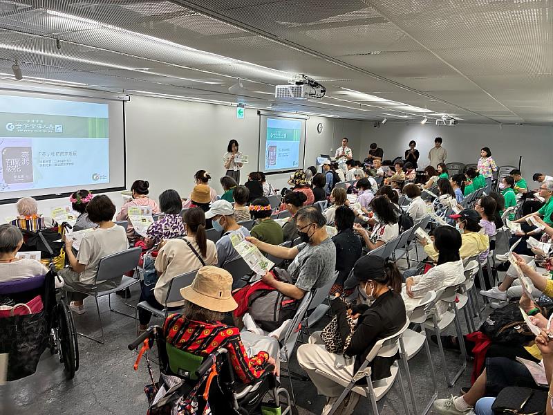 圖說三:近百人的喘息學院活動在史博館盛大登場