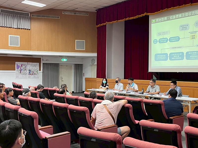 竹市配合「國道1號楊梅至頭份段拓寬工程」公開展覽說明會